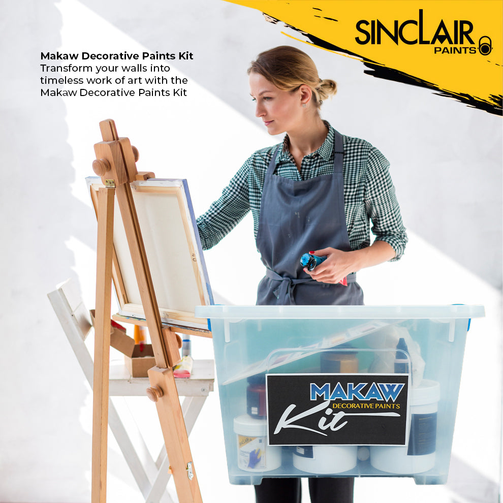 SINCLAIR MAKAW DECORATIVE PAINTS KIT