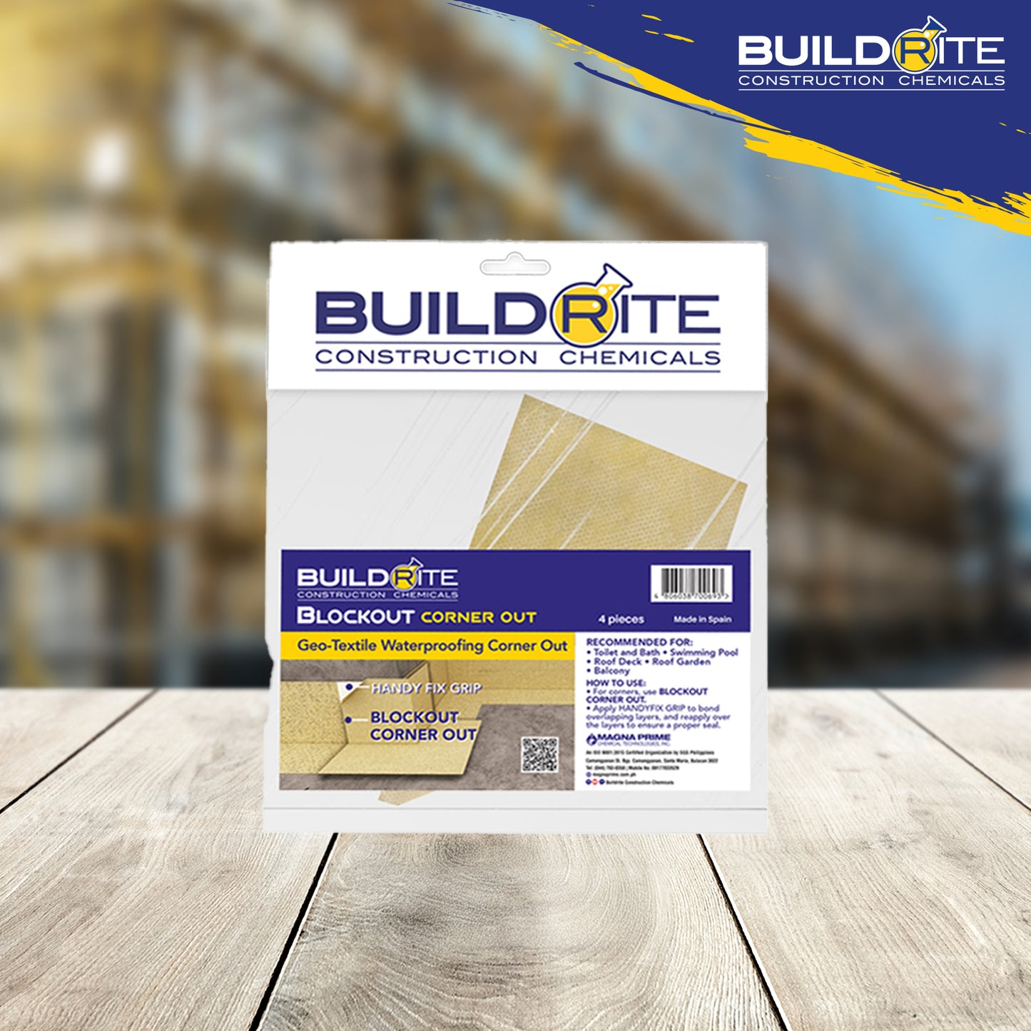 BUILDRITE BLOCKOUT CORNER OUT