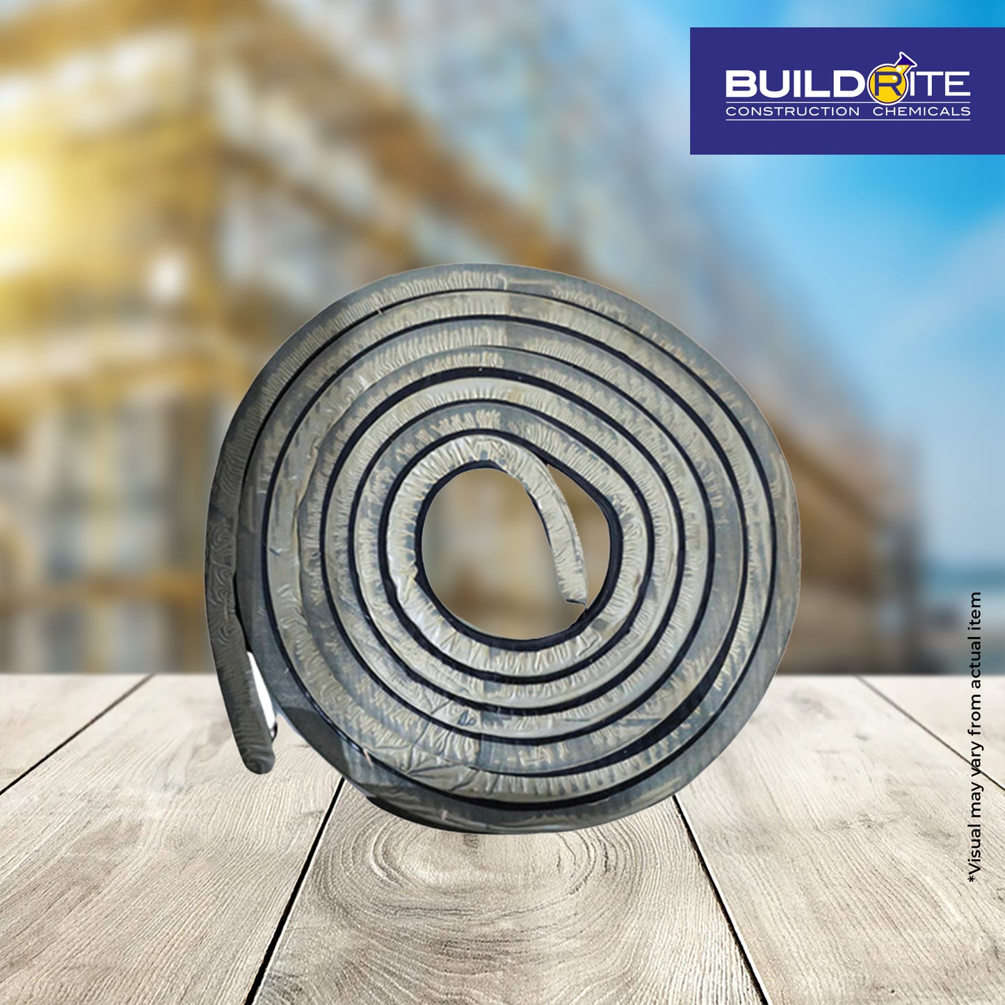 BUILDRITE WATERGUARD SW25 - Water Swellable Rubber Adhesive for Waterproofing Cold Joints in Concrete Structures)