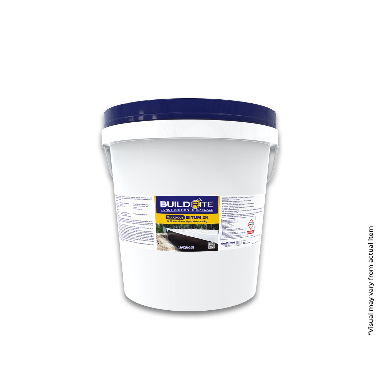 BUILDRITE BLOCKOUT BITUM 2K - 2K Bitumen-Based Liquid Waterproofing