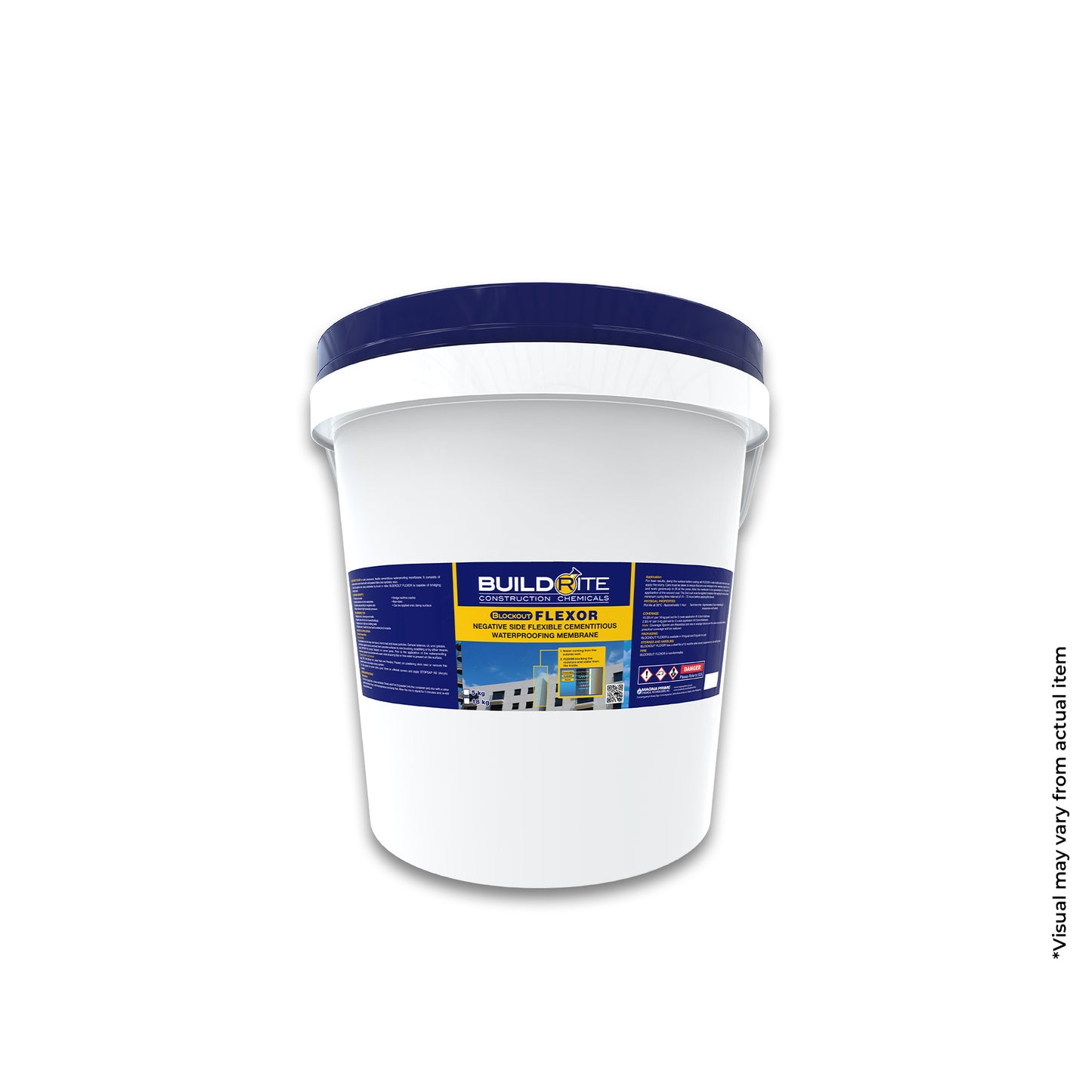 BUILDRITE BLOCKOUT FLEXOR - Negative Side Flexible Cementitious Waterproofing 2K