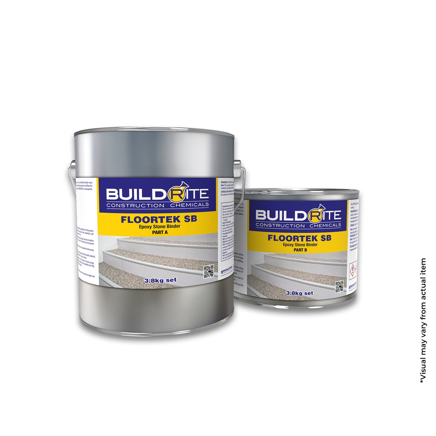 BUILDRITE FLOORTEK SB 3.8KG SET - Epoxy Stone Binder