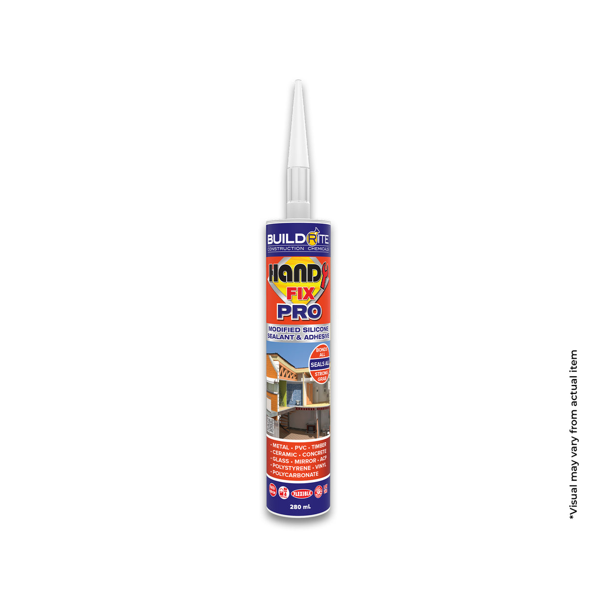 BUILDRITE HANDYFIX PRO - Heavy Duty Adhesive and Sealant