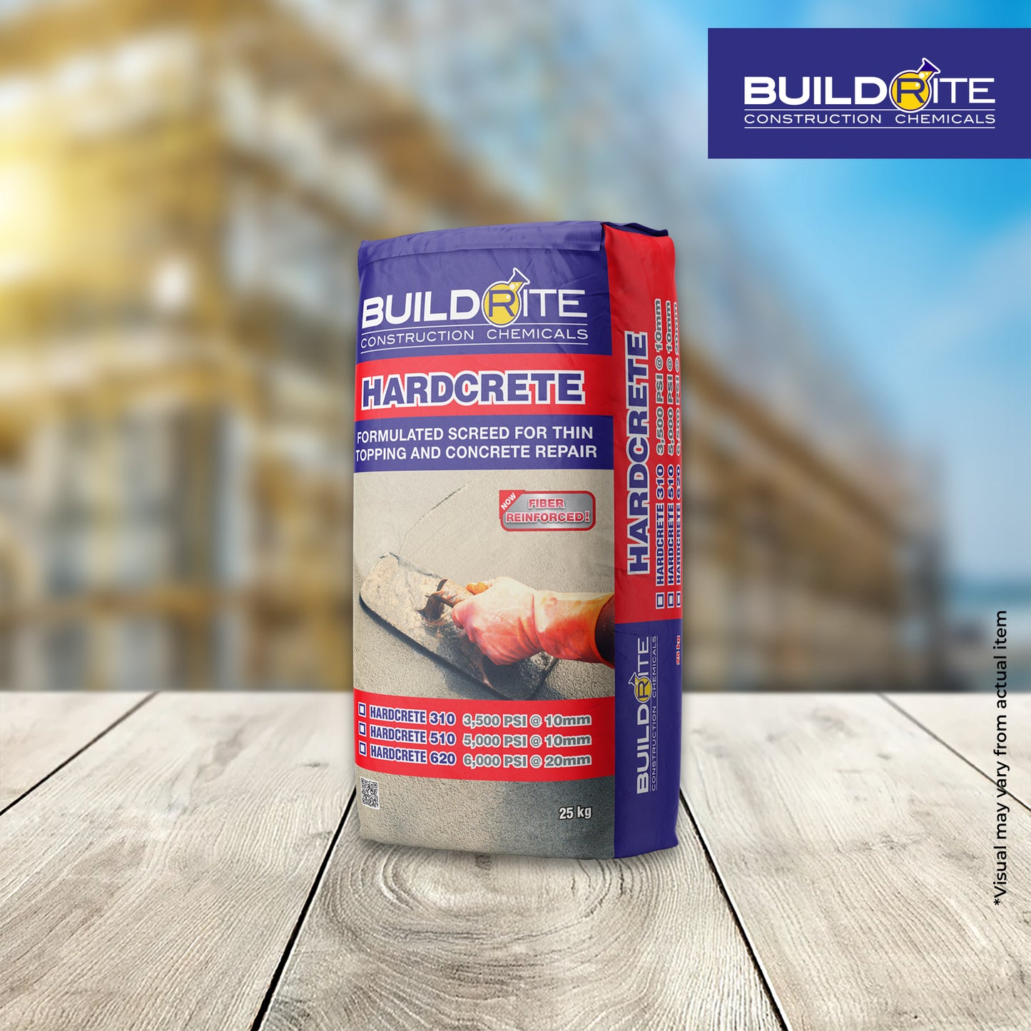 BUILDRITE HARDCRETE 310 - Cementitious Compound for Re-Instatement of Concrete Pavements 10mm