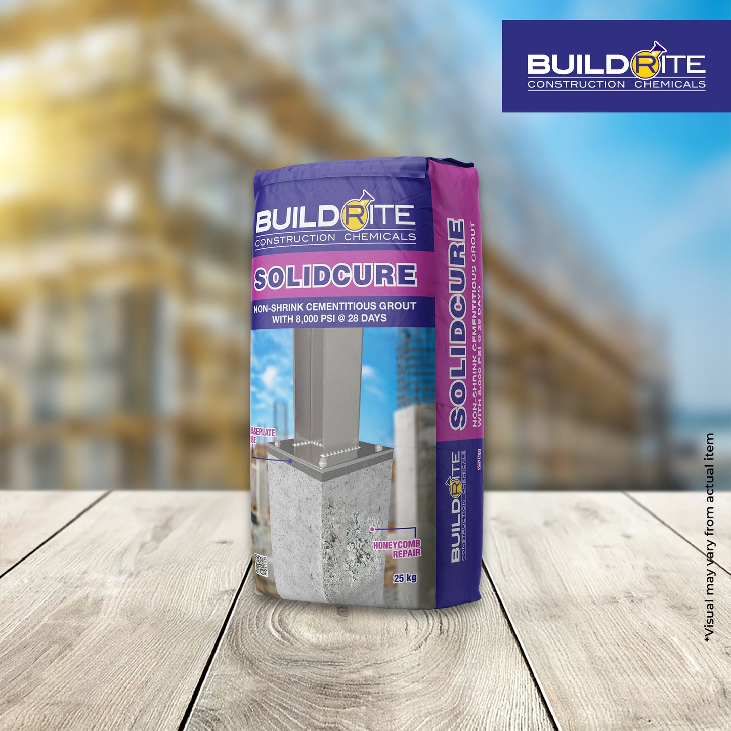 BUILDRITE SOLIDCURE - Non-Shrink Self Leveling Cementitious Grout