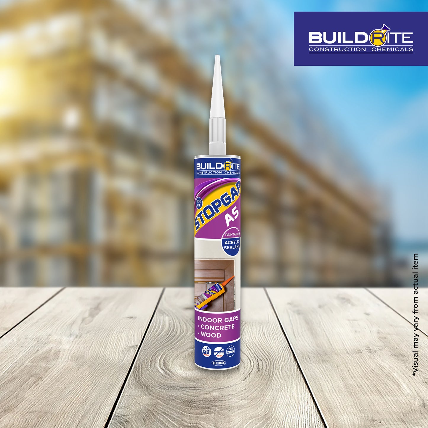 BUILDRITE STOPGAP AS - Acrylic Sealant for Indoor Gaps