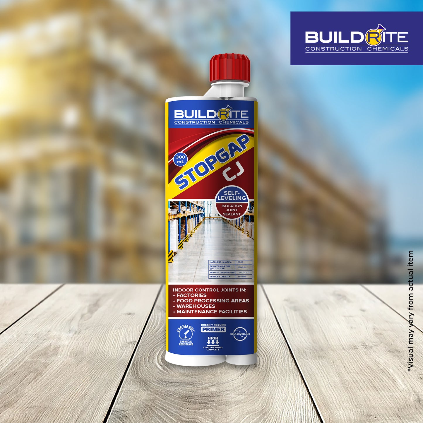 BUILDRITE STOPGAP CJ - Self-Leveling Isolation Joint Sealant