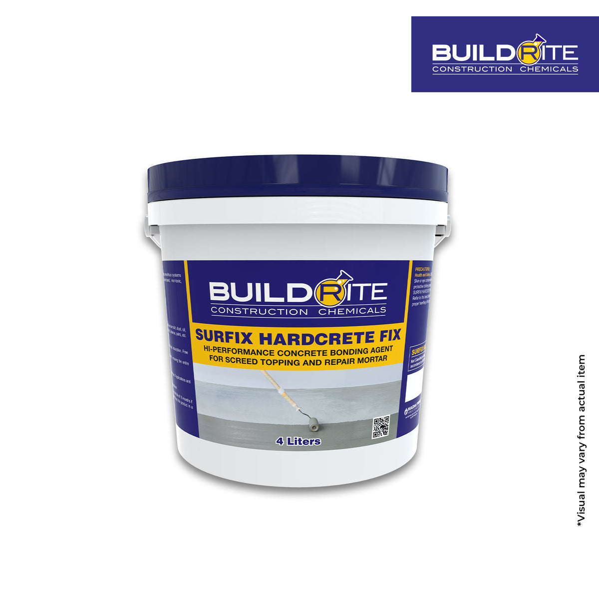 BUILDRITE SURFIX HARDCRETE FIX - Hi-Performance Concrete Bonding Agent for Screed Topping and Repair Mortar