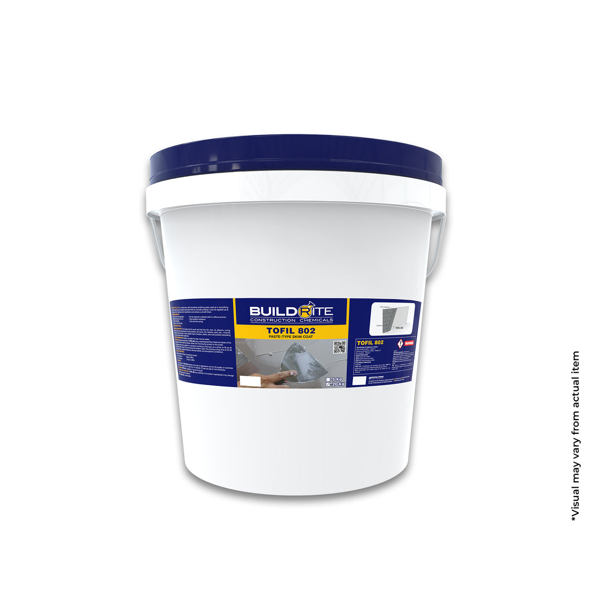 BUILDRITE TOFIL 802 - Paste-Type Skim Coat