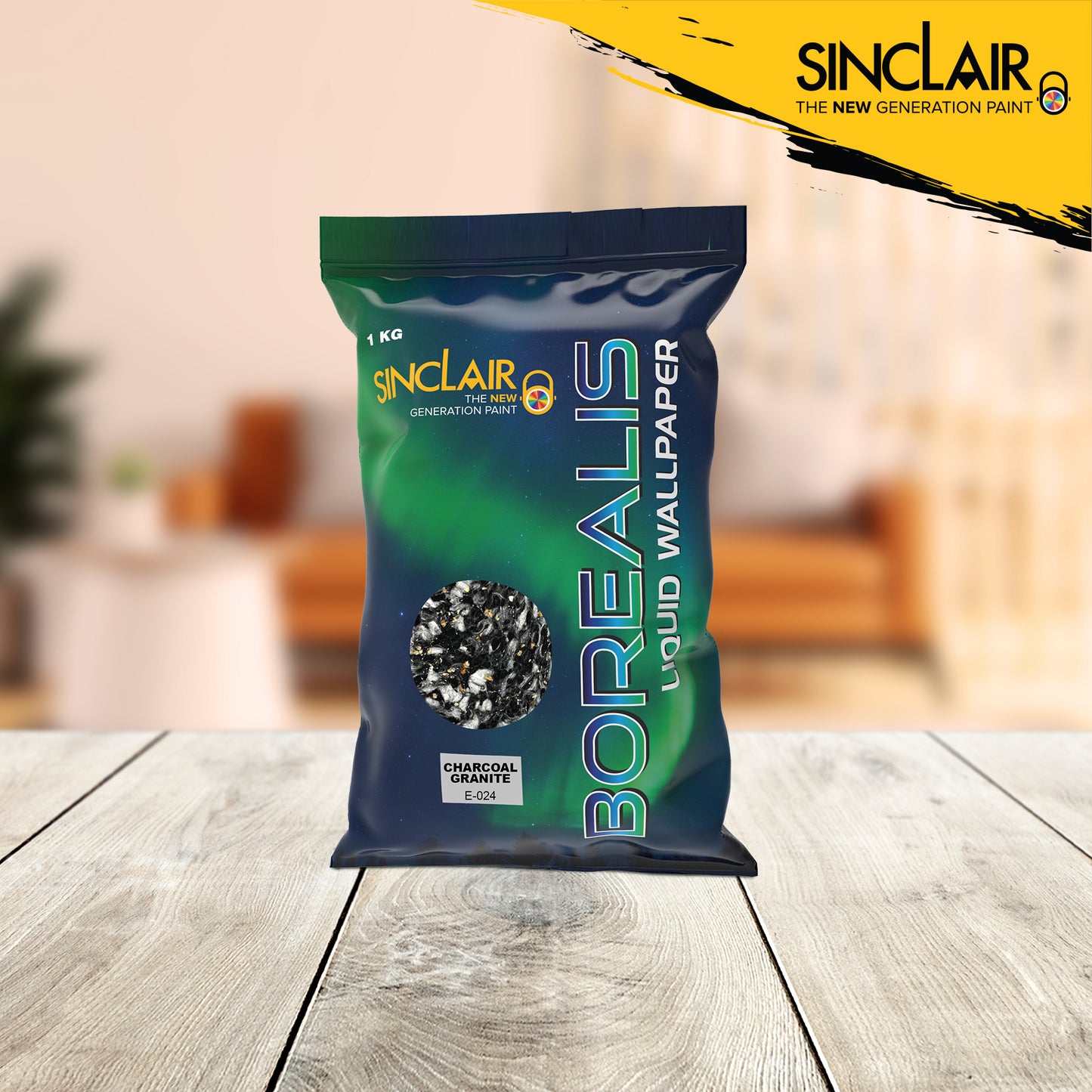 Borealis Charcoal Granite E-024 1kg/bag