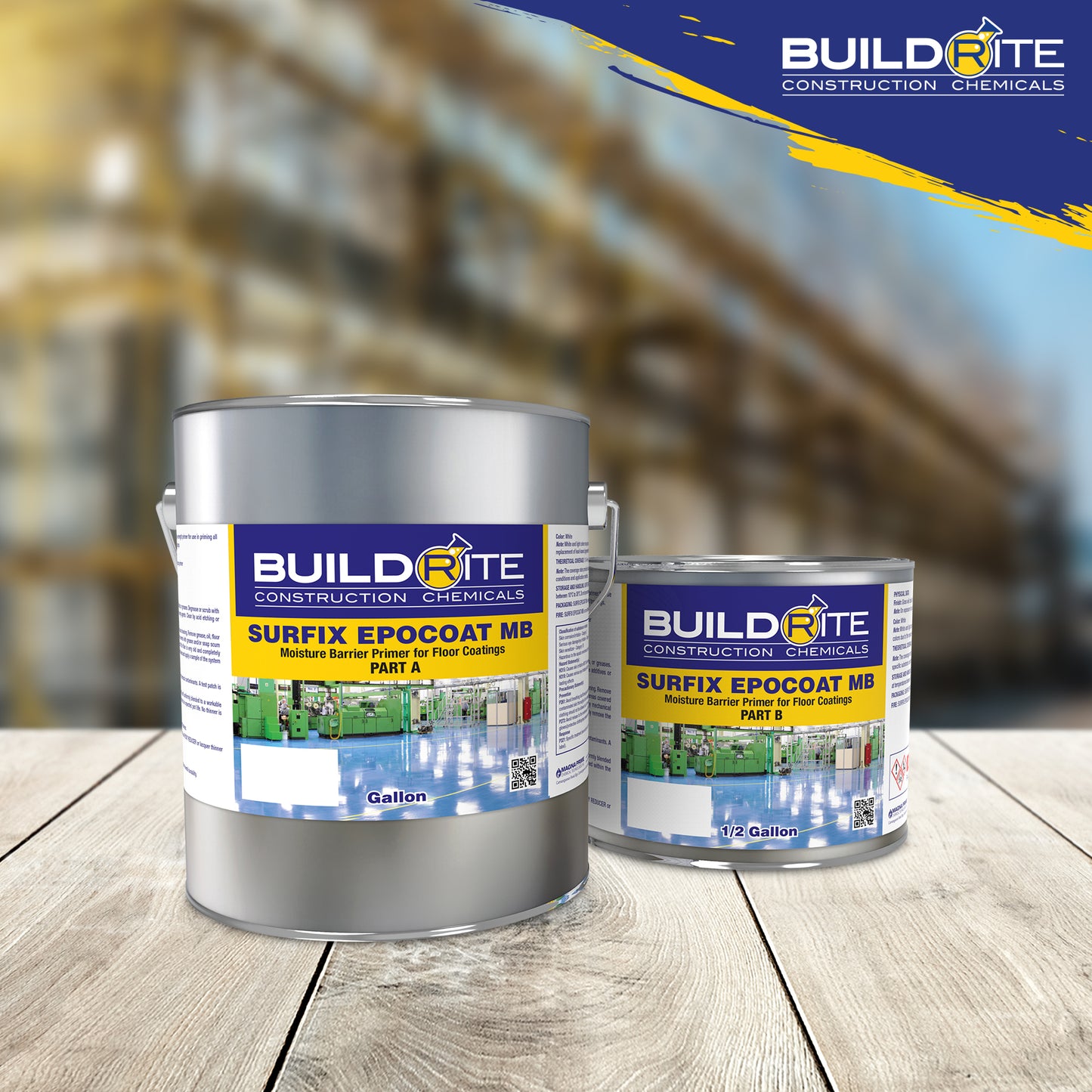 BUILDRITE SURFIX EPOCOAT MB PRIMER (White) 3.8kg set