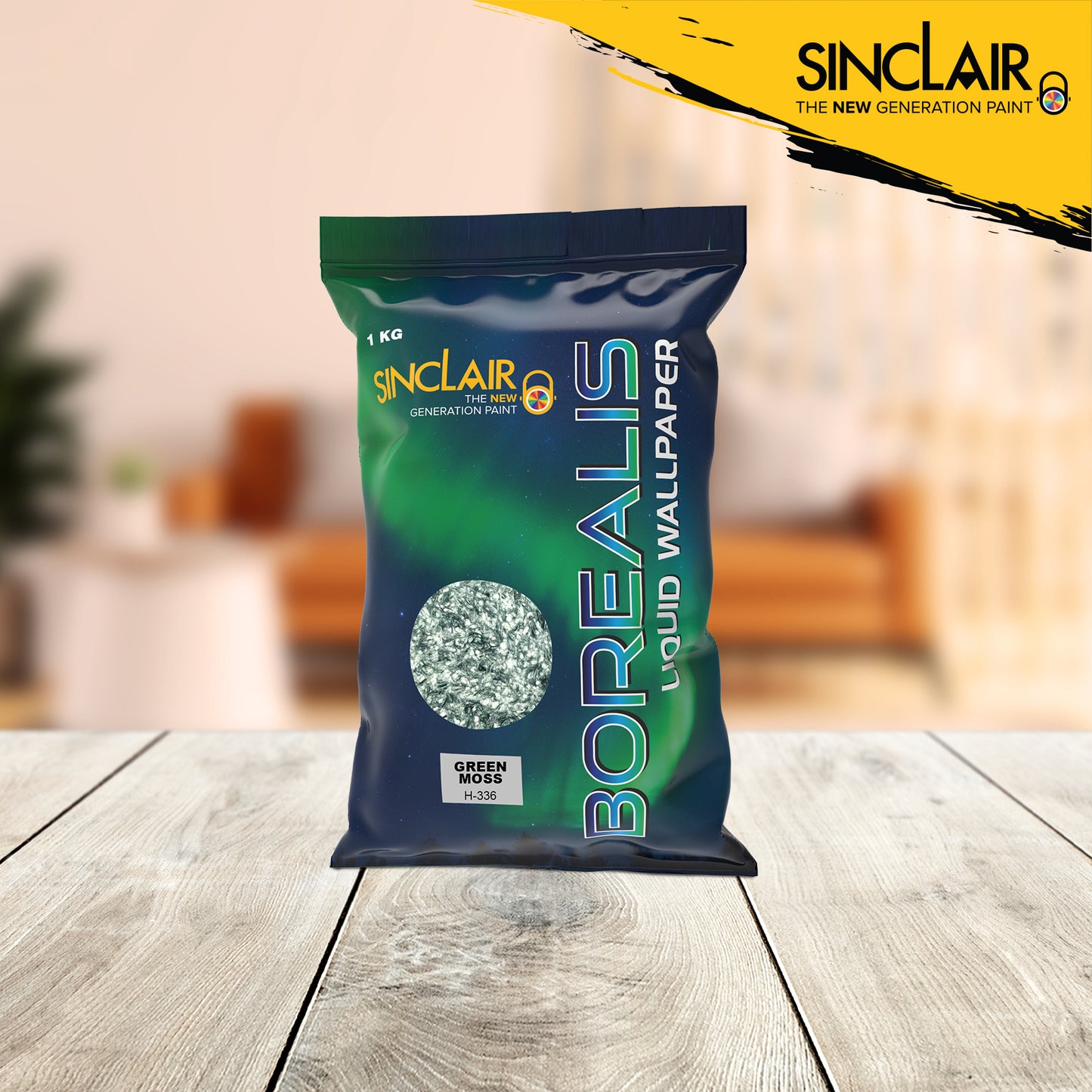 Borealis Green Moss H-336 1kg/bag