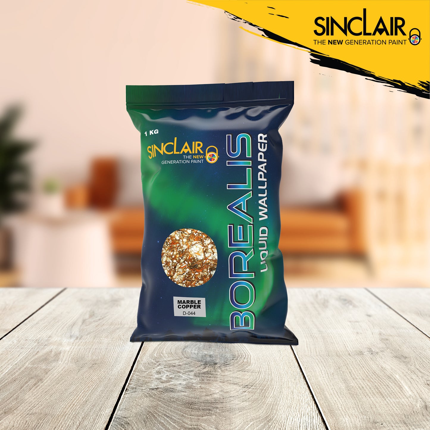 Borealis Marble Copper D-044