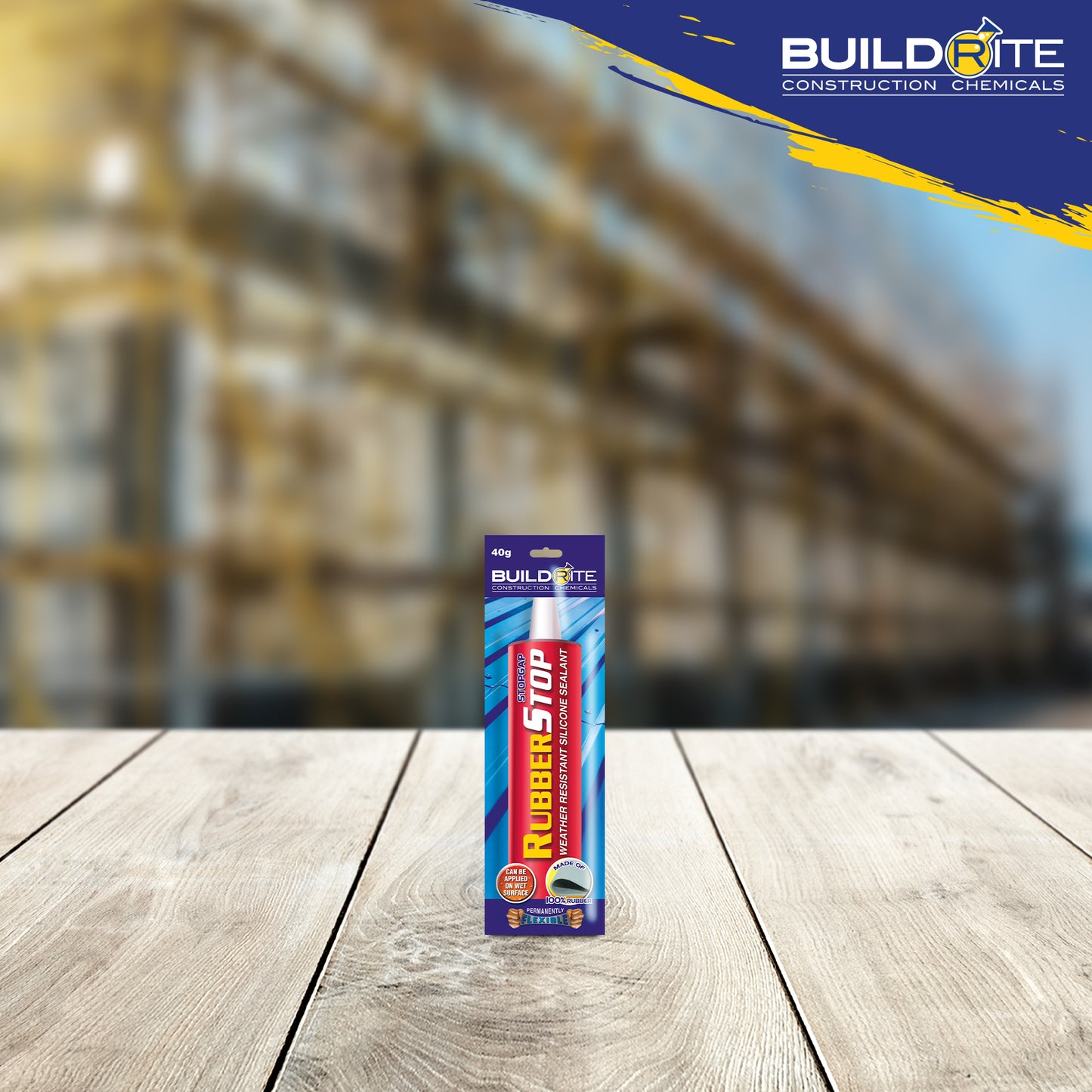 BUILDRITE RUBBERSTOP (40g)