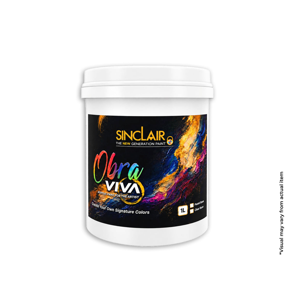 SINCLAIR OBRA VIVA - Water-Based Acrylic Paint for Interior Walls