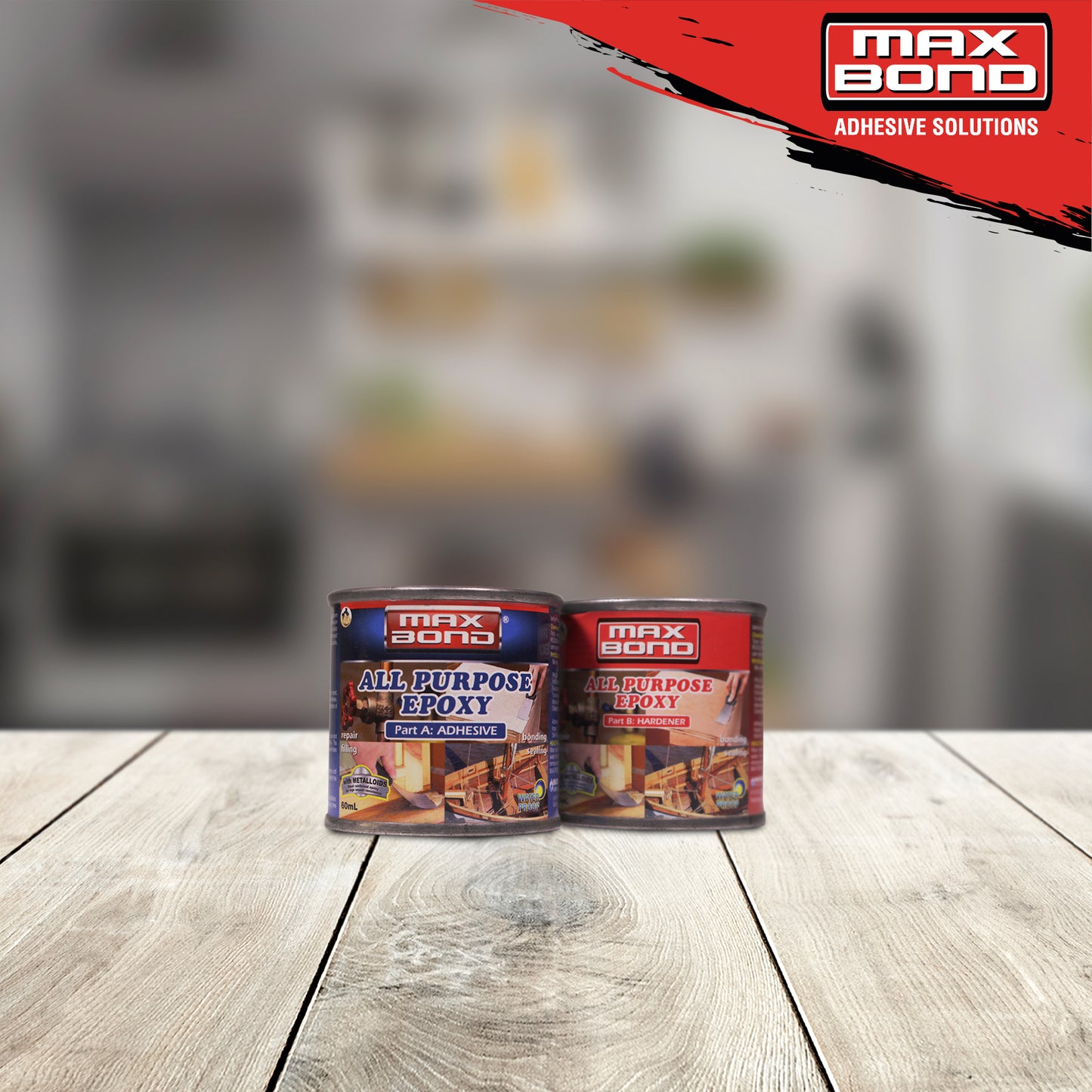 MAX BOND All Purpose Epoxy (60ml)