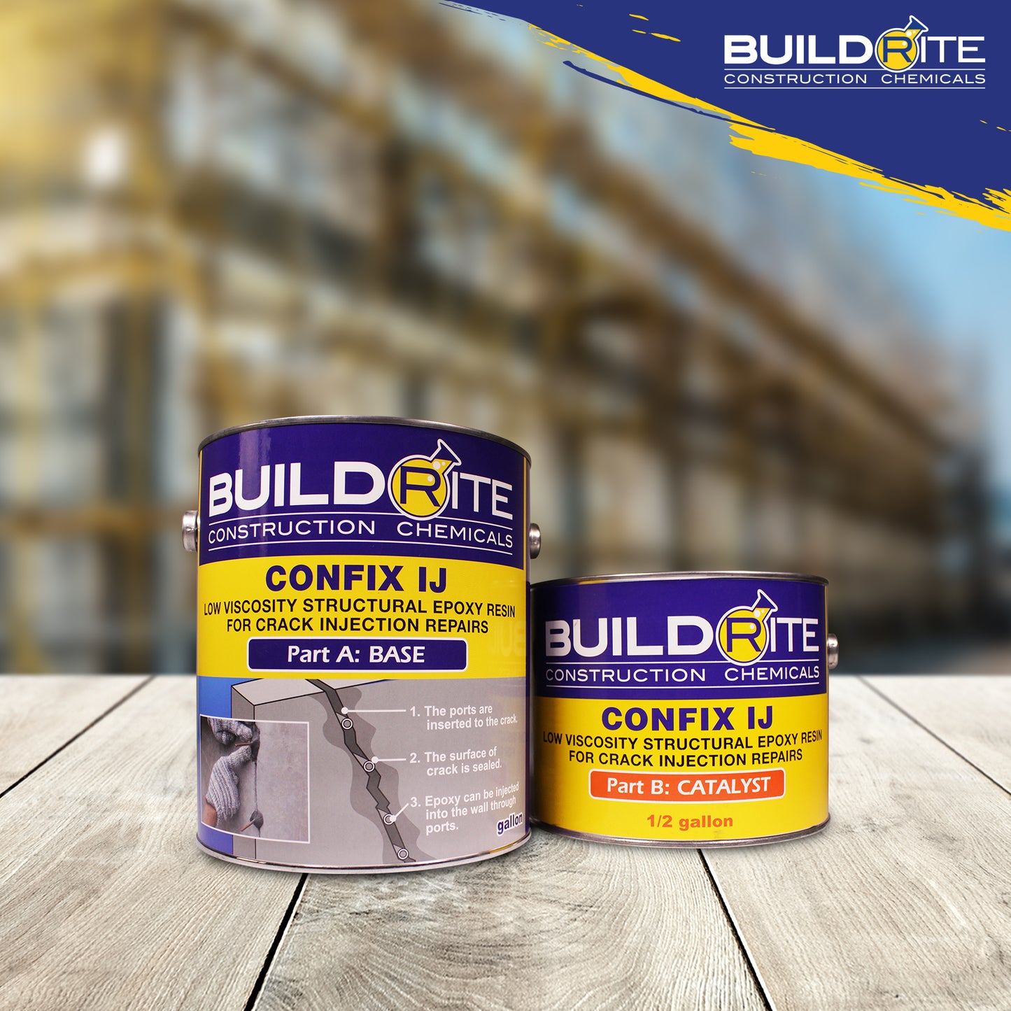 BUILDRITE CONFIX IJ (3kg Gallon Set)