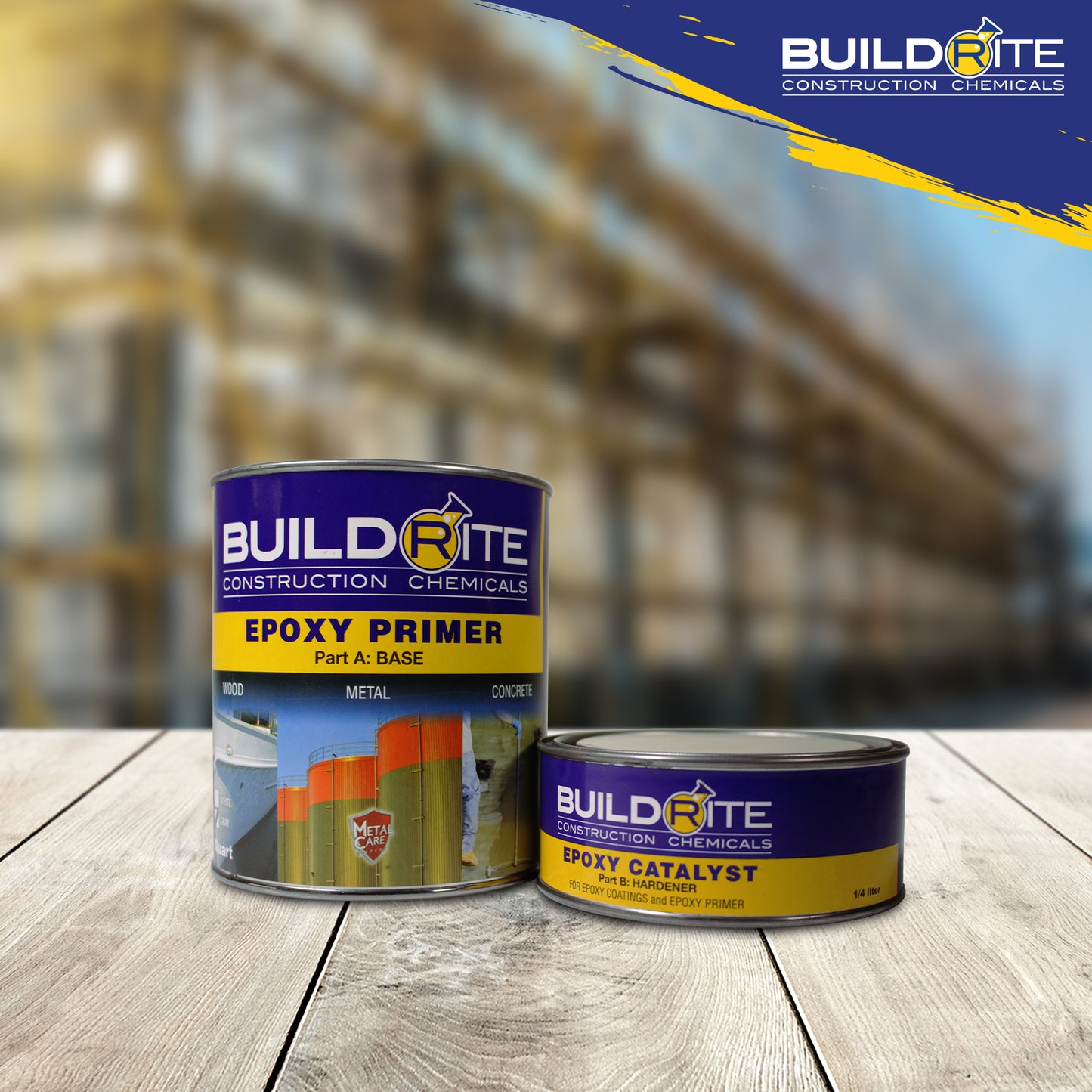 BUILDRITE EPOXY PRIMER (Quart - Gray)
