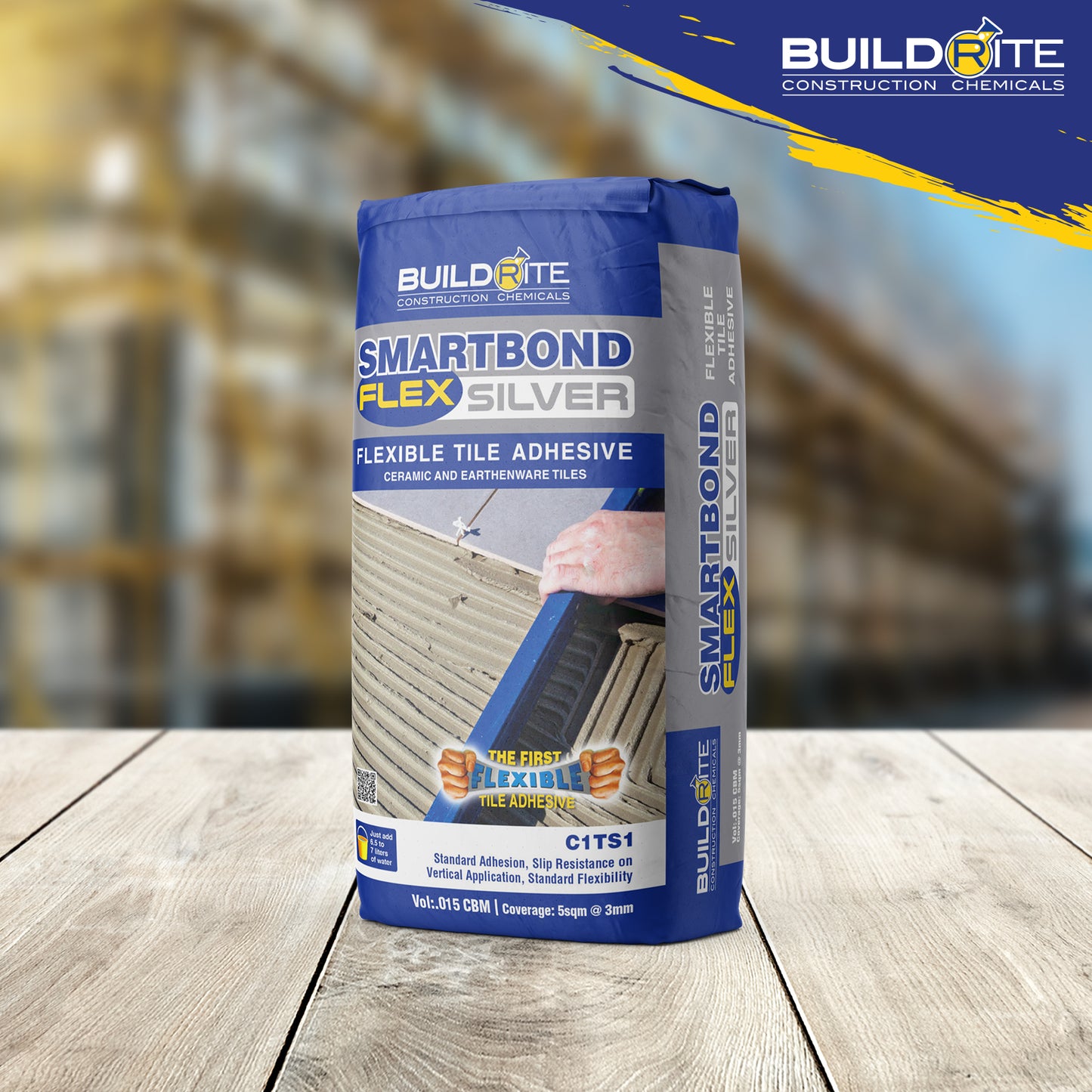 BUILDRITE SMARTBOND FLEX SILVER C1TS1