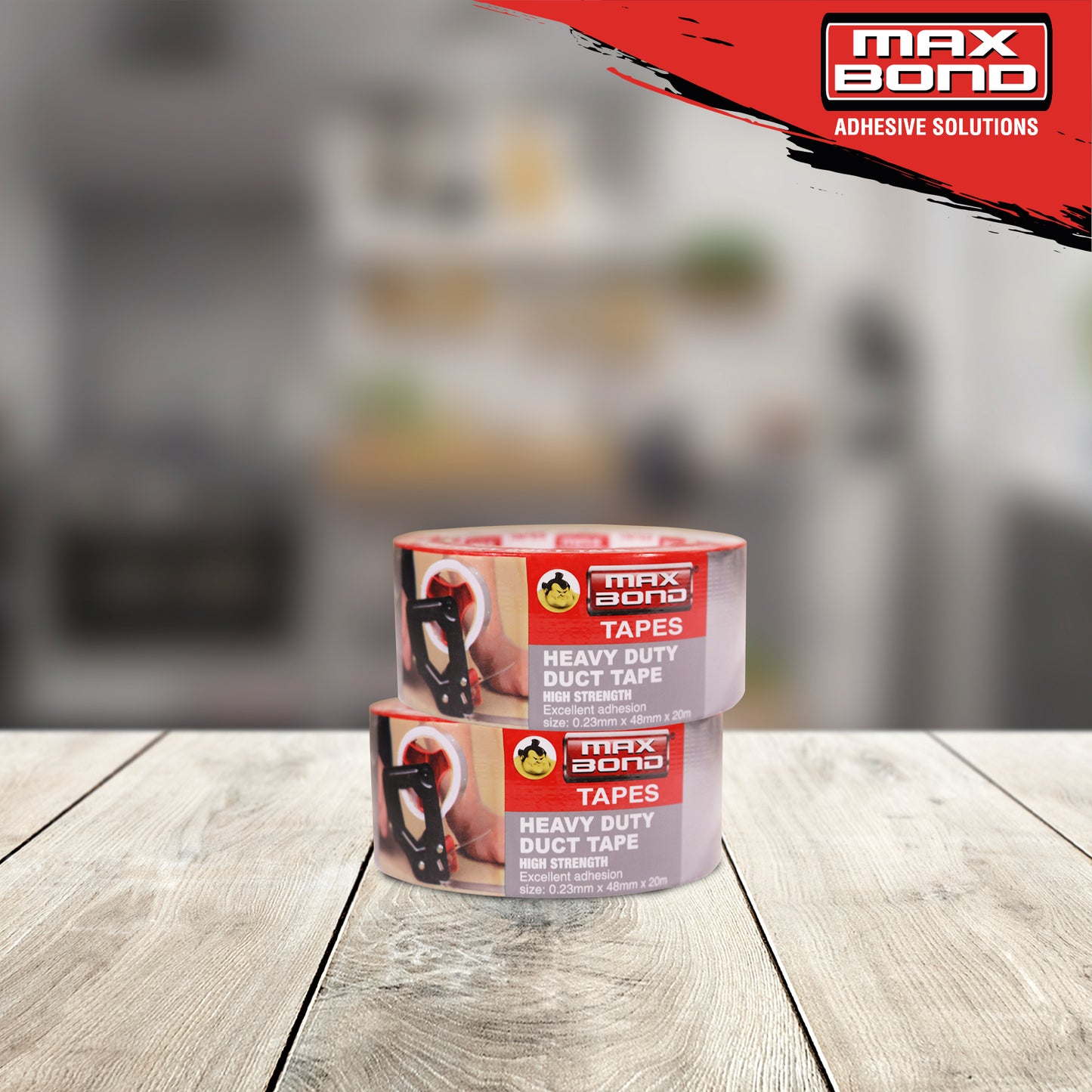 MAX BOND HEAVY DUTY DUCT TAPE (48mm x 20m)