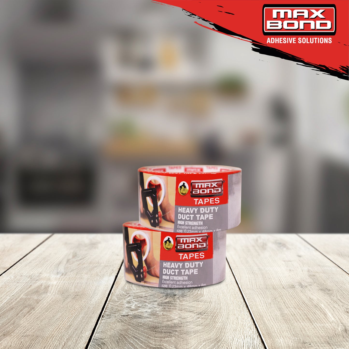 MAX BOND HEAVY DUTY DUCT TAPE (48mm x 8m)