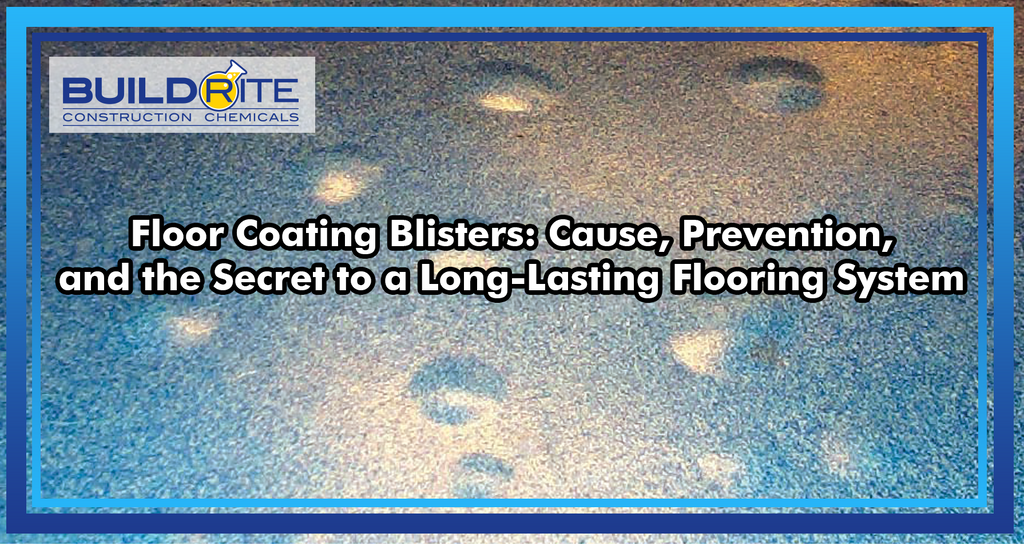 Floor Coating Blisters: Cause, Prevention, and the Secret to a Long-Lasting Flooring System