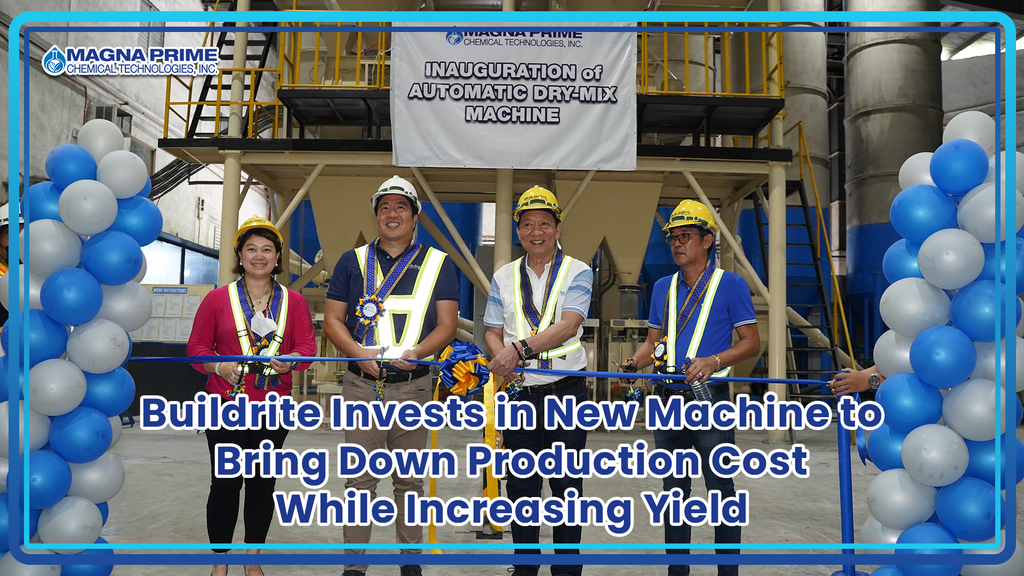 Buildrite Invests in New Machine to Bring Down Production Cost While  Increasing Yield