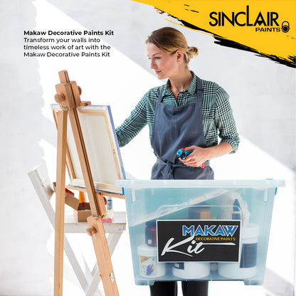 SINCLAIR MAKAW DECORATIVE PAINTS KIT