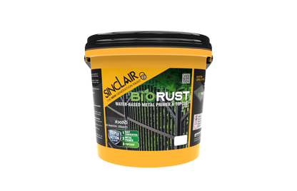 SINCLAIR BIORUST 4L WATER-BASED METAL PRIMER AND TOPCOAT