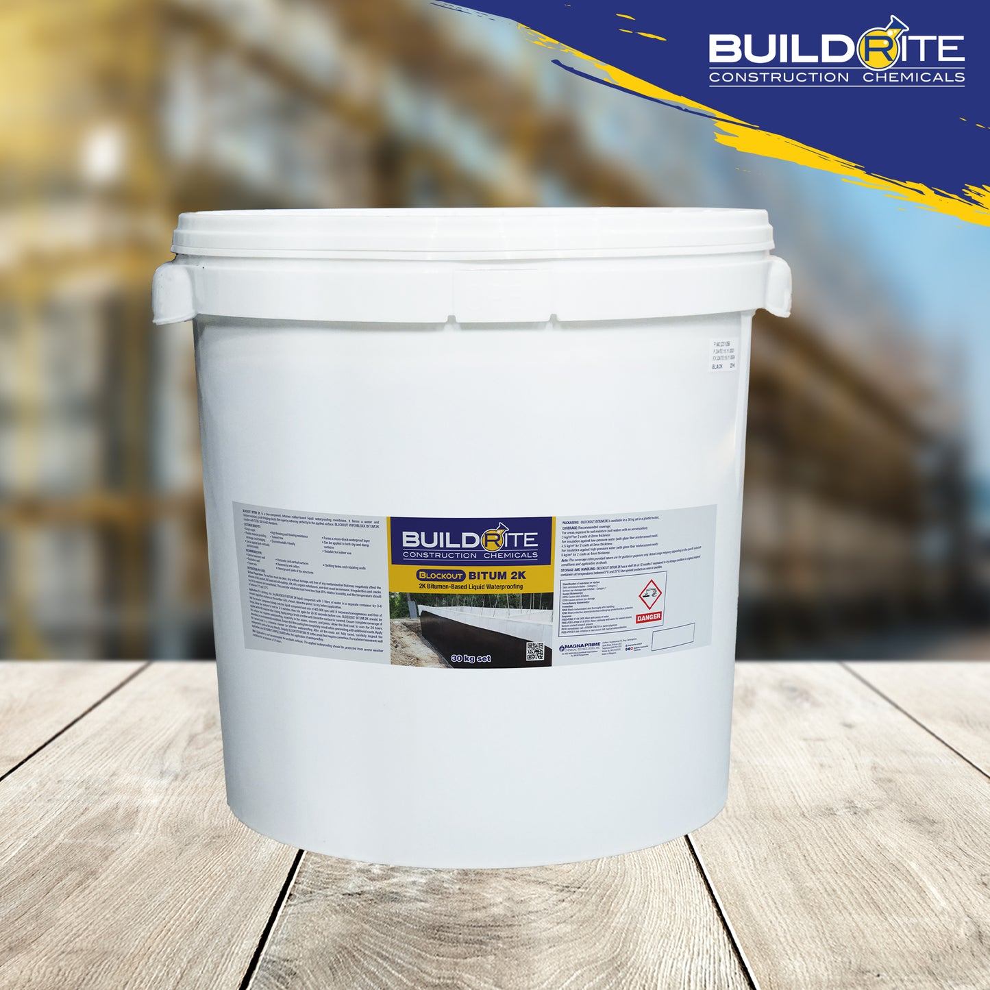 BUILDRITE BLOCKOUT BITUM 2k 30kg Set