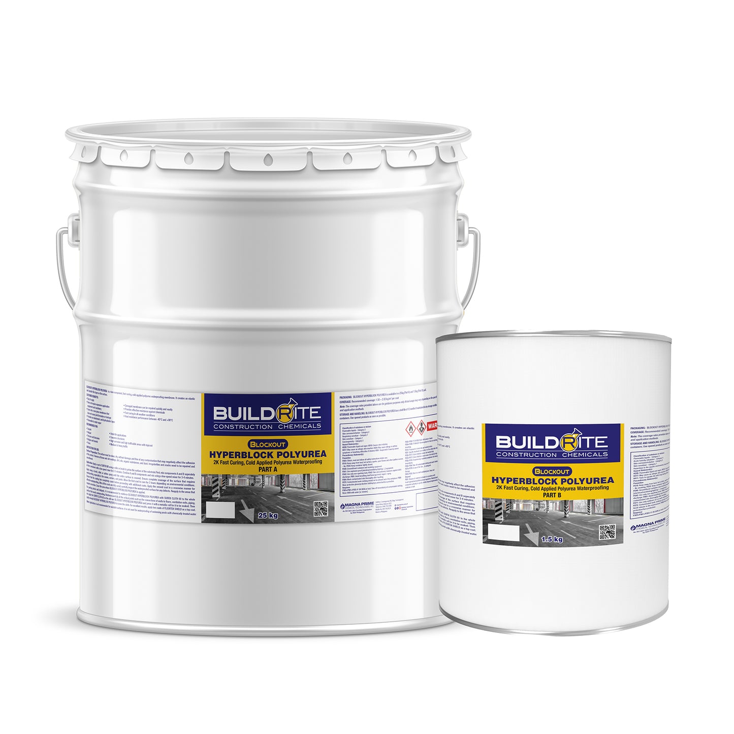 BLOCKOUT HYPERBLOCK POLYUREA Gallon Set (26.5kg Per Set)