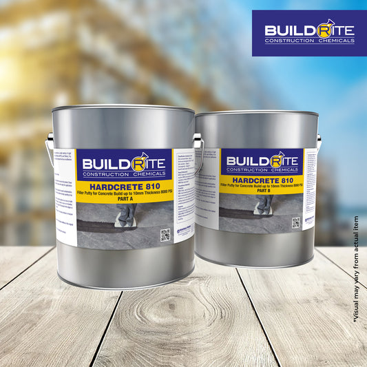 BUILDRITE HARDCRETE 810 - Filler Putty for Concrete Build Up To 10 MM Thickness 8000 PSI
