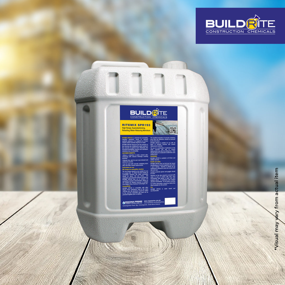 BUILDRITE RITEMIX SPR 193 - Ligno Plasticizer & Retarder