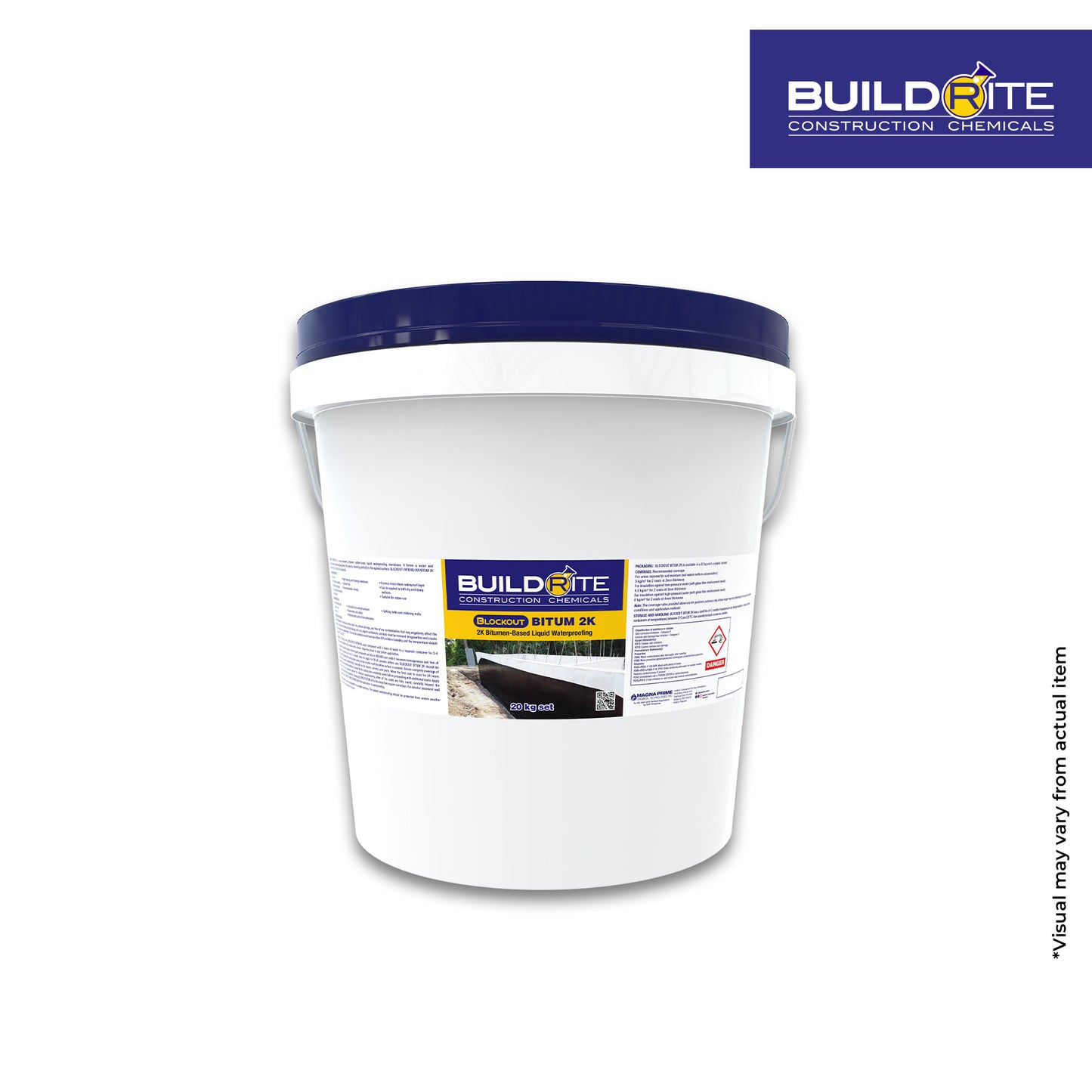 BUILDRITE BLOCKOUT BITUM 2K - 2K Bitumen-Based Liquid Waterproofing