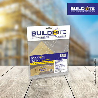 BUILDRITE BLOCKOUT CORNER IN - Geo-Textile Waterproofing Corner In