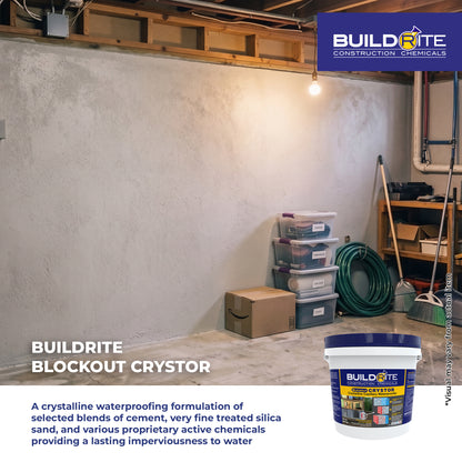 BUILDRITE BLOCKOUT CRYSTOR - Crystalline Capillary Waterproofer