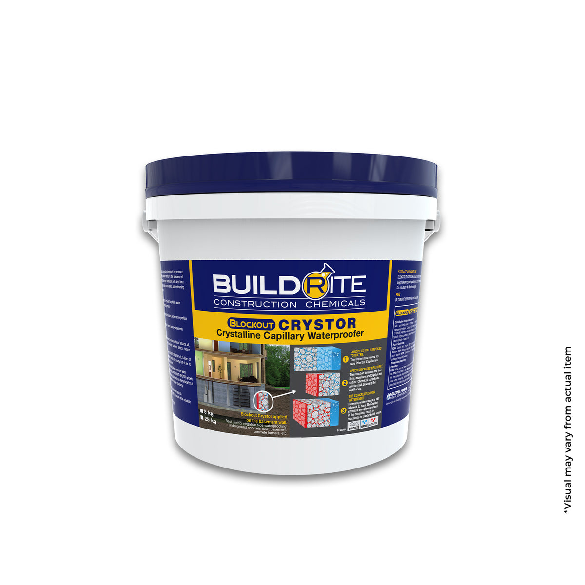 BUILDRITE BLOCKOUT CRYSTOR - Crystalline Capillary Waterproofer