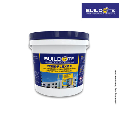 BUILDRITE BLOCKOUT FLEXOR - Negative Side Flexible Cementitious Waterproofing 2K
