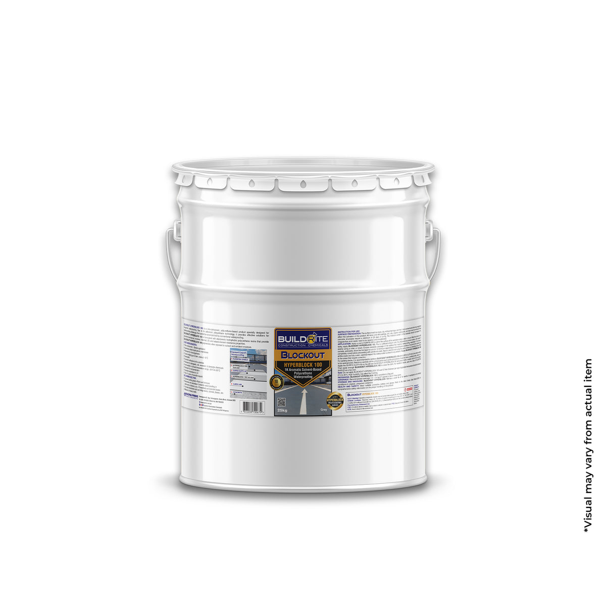 BUILDRITE HYPERBLOCK 100 - 1K Aromatic Solvent-Based Polyurethane Waterproofing