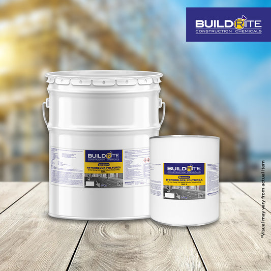 BLOCKOUT HYPERBLOCK POLYUREA 26.5KG SET - 2K Fast Curing, Cold Applied Polyurea Waterproofing