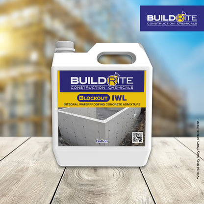 BUILDRITE BLOCKOUT IWL - Integral Waterproofing Concrete Admixture