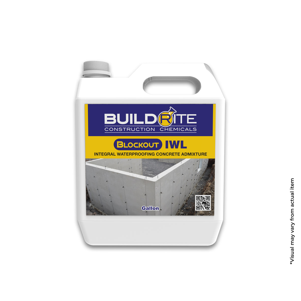 BUILDRITE BLOCKOUT IWL - Integral Waterproofing Concrete Admixture