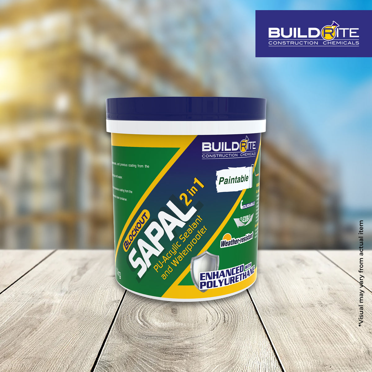 BLOCKOUT SAPAL 2 IN 1 - PU-Acrylic Sealant and Waterproofer
