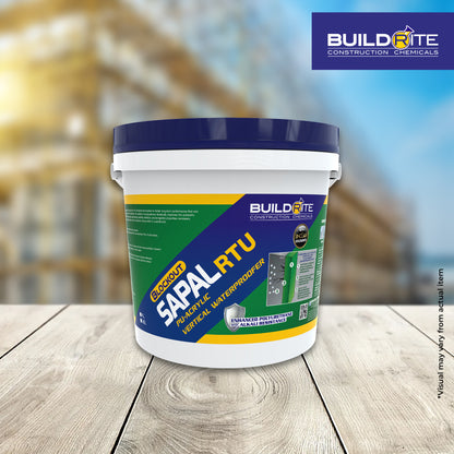 BLOCKOUT SAPAL RTU WITH PU - High-Performance, PU-Acrylic Based, Vertical Waterproofer