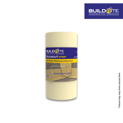 BUILDRITE BLOCKOUT STRIP 20CM x 10M ROLL - Geo-Textile Waterproofing Strip