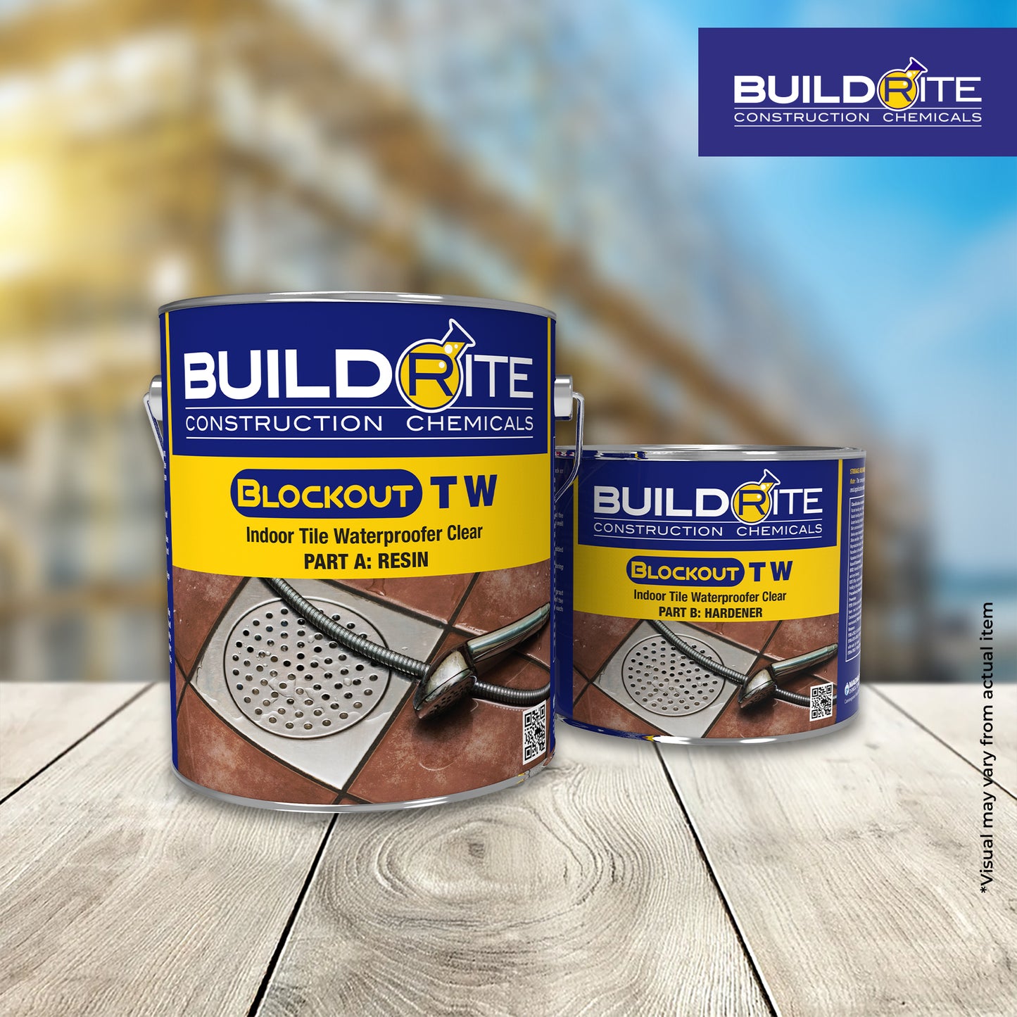 BUILDRITE BLOCKOUT TW - Indoor Epoxy Tile Waterproofer Clear