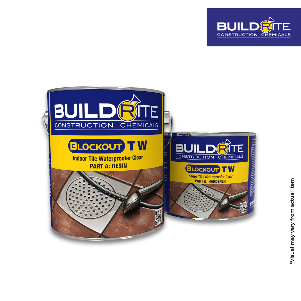 BUILDRITE BLOCKOUT TW - Indoor Epoxy Tile Waterproofer Clear