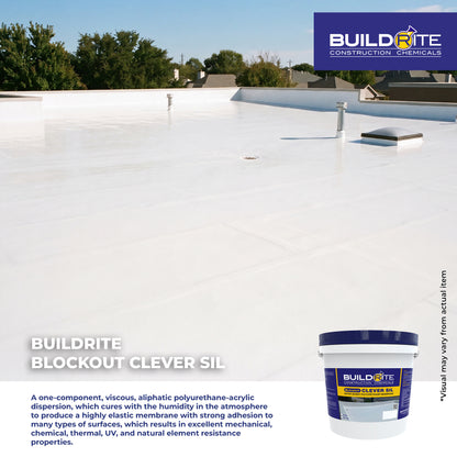 BUILDRITE BLOCKOUT CLEVER SIL - Water-Based Polyurethane Membrane