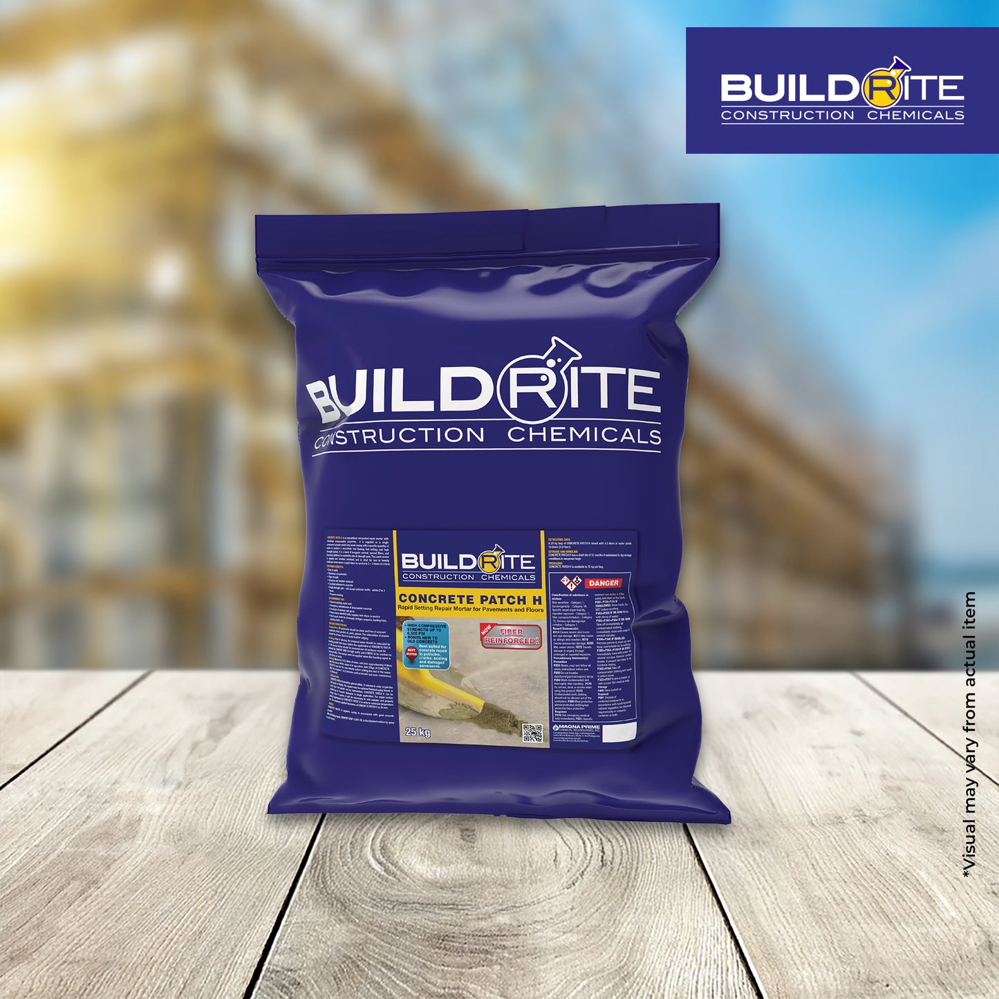 BUILDRITE CONCRETE PATCH H - Rapid Setting Repair Mortar for Pavements and Floors
