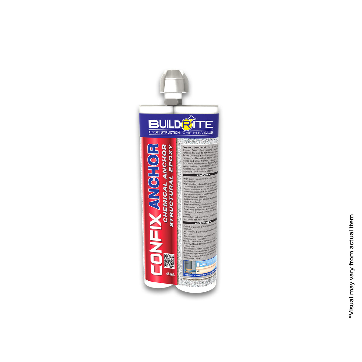 BUILDRITE CONFIX ANCHOR - Injection Anchoring Adhesive